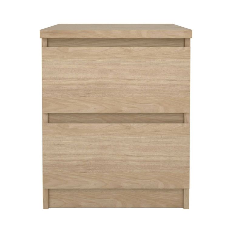 Comodino in legno rovere 50x40x49h cm - Azar