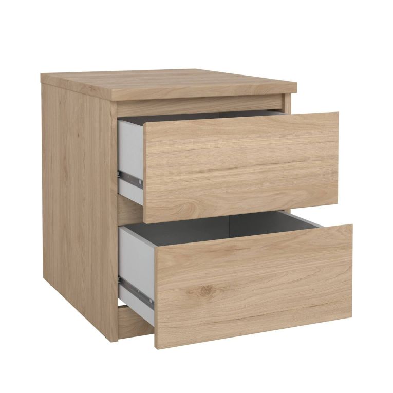 Comodino minimal rovere 50x40x49h cm - Daiki