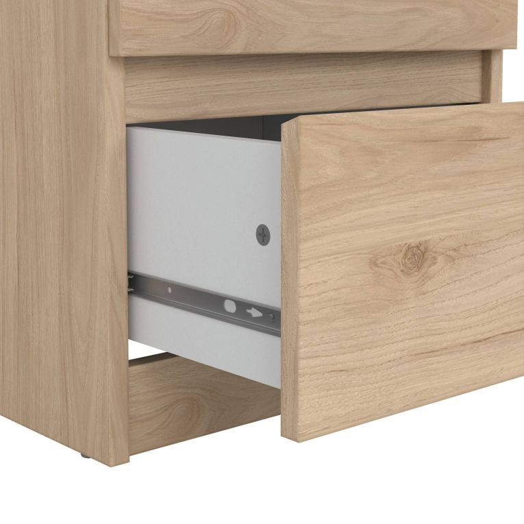 Comodino minimal rovere 50x40x49h cm - Daiki