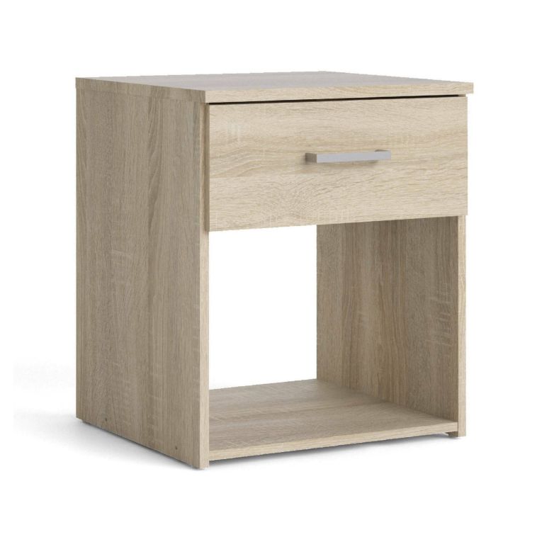 Comodino moderno quercia 37x35x47h cm - Giustina