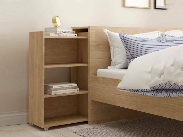 Comodino moderno rovere 164x26x79h cm - Shary