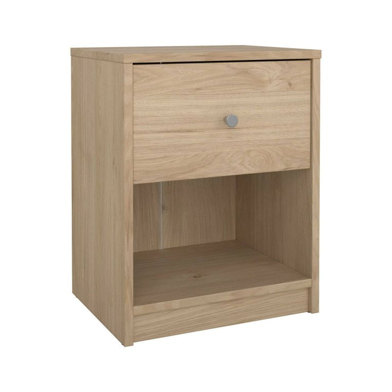 Comodino moderno rovere 37x30x48h cm - Kastri