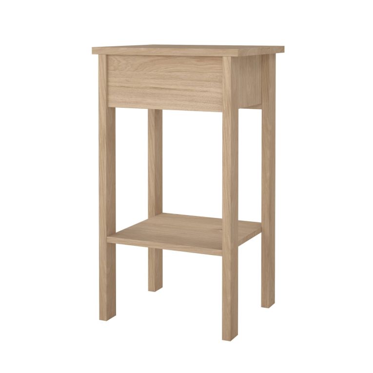 Comodino moderno rovere 40x34x70h cm - Inday