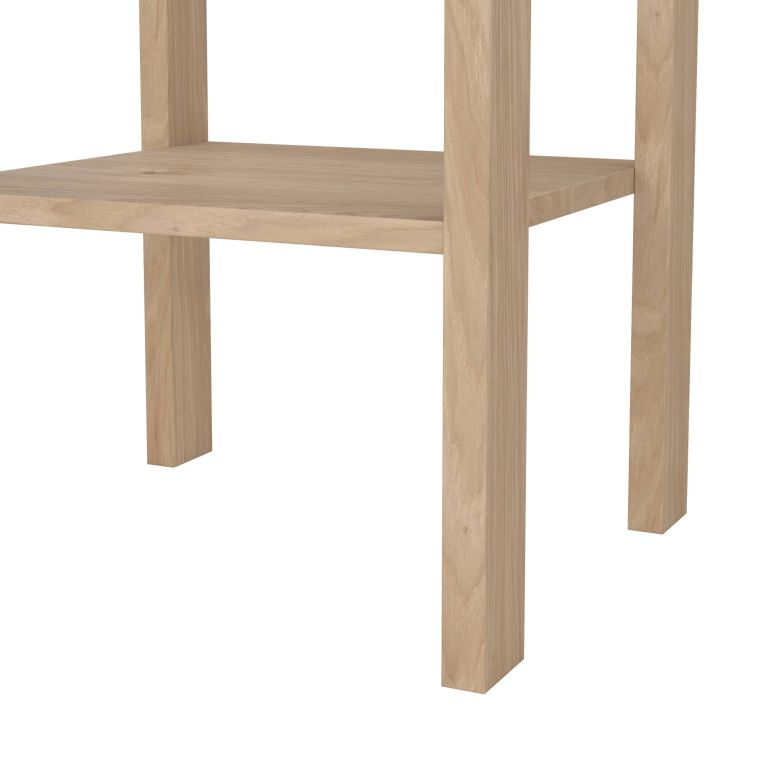 Comodino moderno rovere 40x34x70h cm - Inday