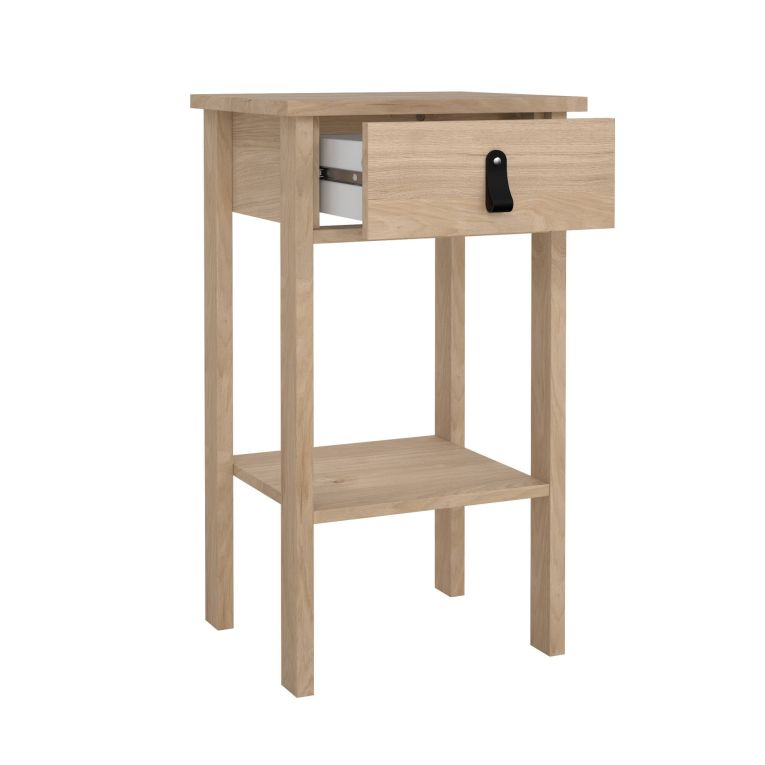 Comodino moderno rovere 40x34x70h cm - Inday