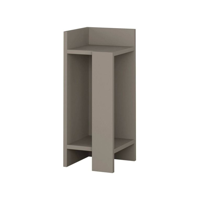 Comodino stretto tortora 25x27x60h cm - Asterix