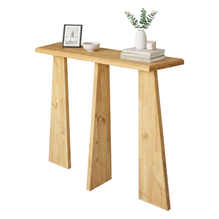 Consolle 100x28x83h cm quercia - TomoeGozen