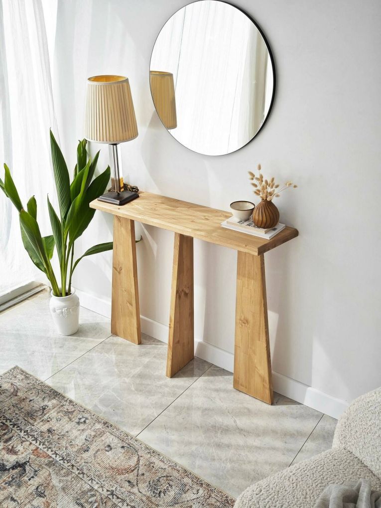 Consolle 100x28x83h cm quercia - TomoeGozen