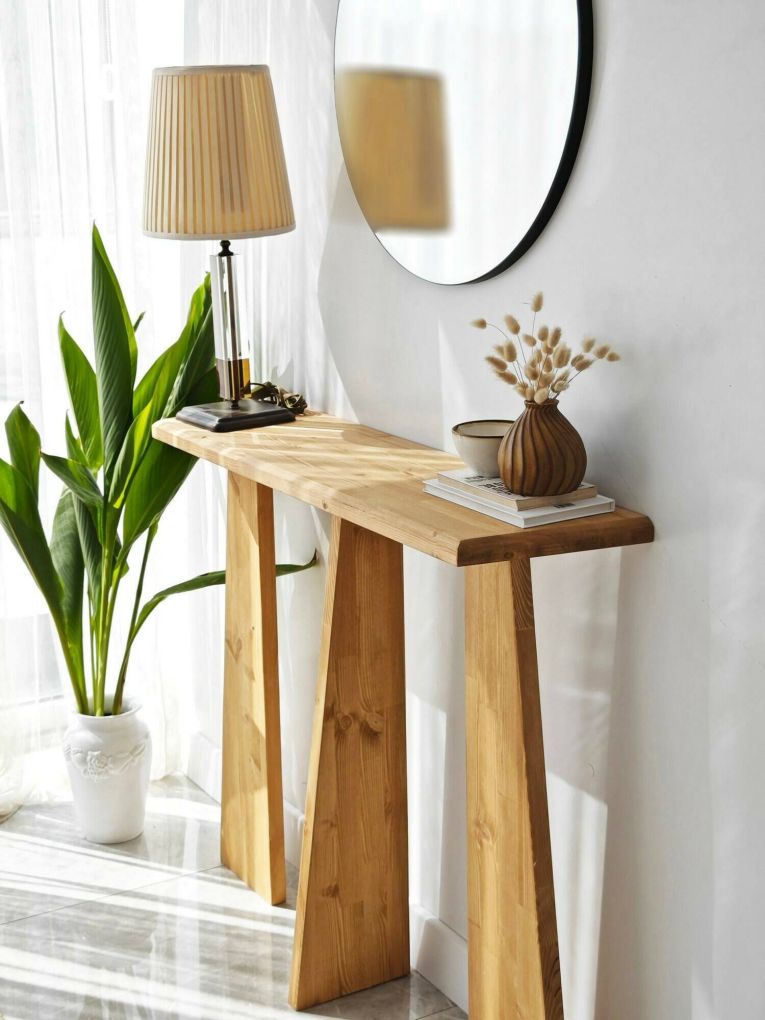 Consolle 100x28x83h cm quercia - TomoeGozen