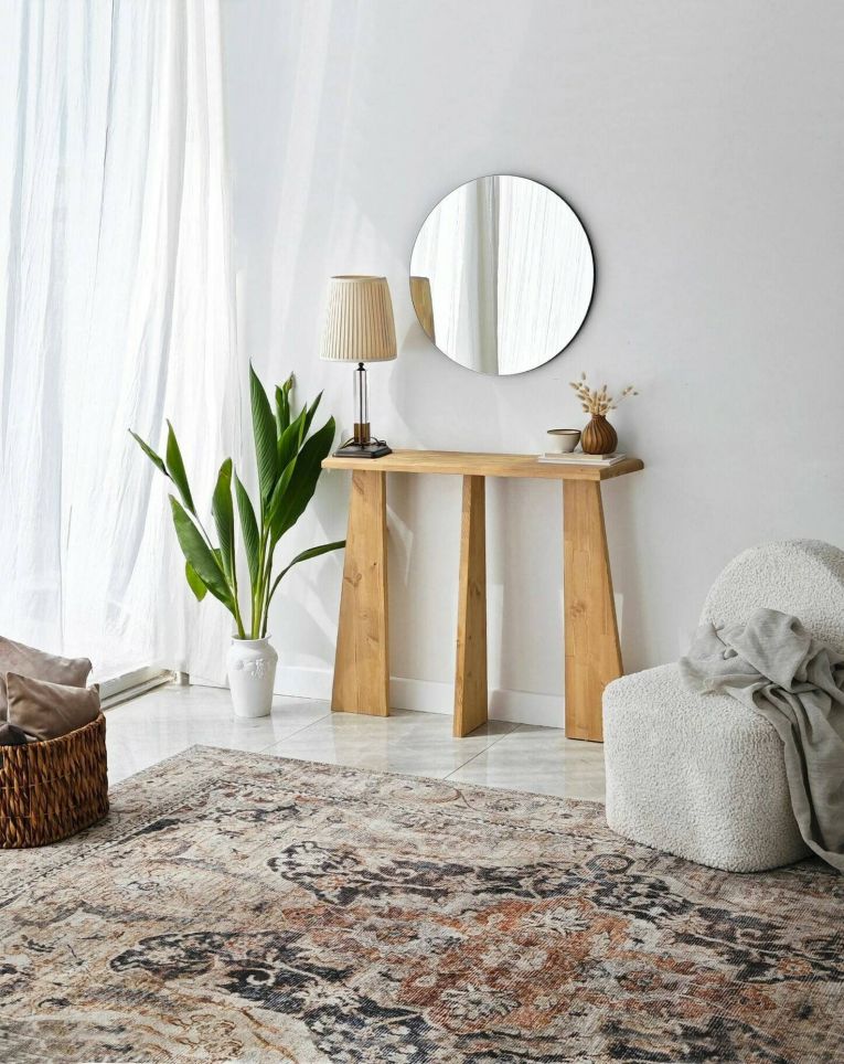 Consolle 100x28x83h cm quercia - TomoeGozen