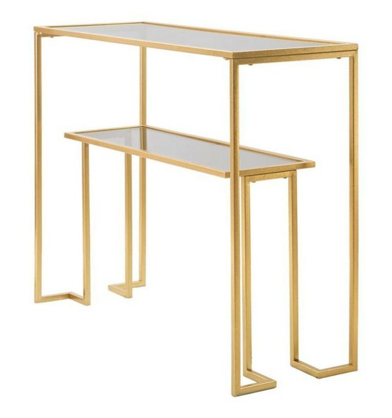 Consolle 100x35x80h cm oro - Jackson