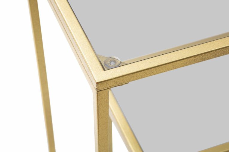 Consolle 100x35x80h cm oro - Jackson