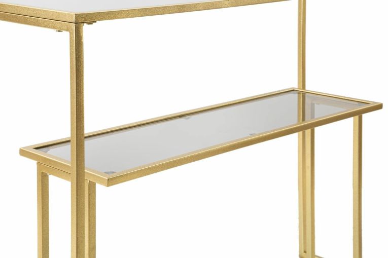 Consolle 100x35x80h cm oro - Jackson