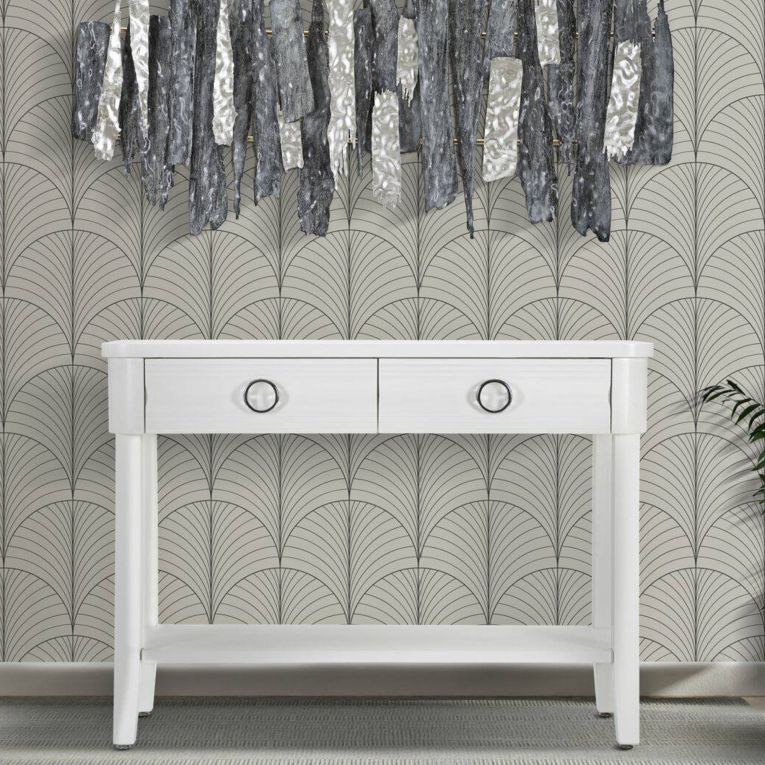 Consolle 110x40x82h cm bianco - Bakar