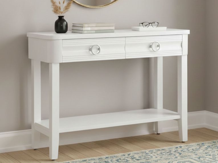 Consolle 110x40x82h cm bianco - Bakar