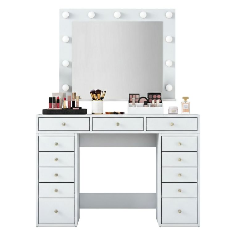 Consolle 120x44x81h cm bianco - Vicoli