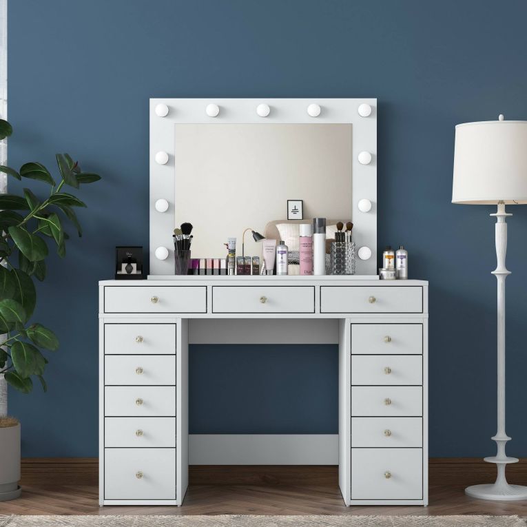 Consolle 120x44x81h cm bianco - Vicoli