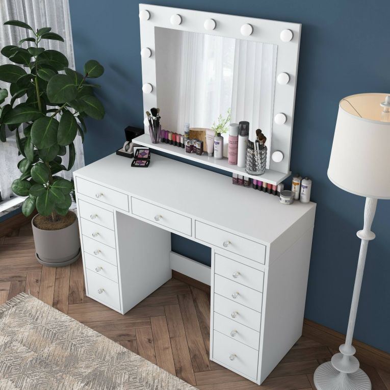 Consolle 120x44x81h cm bianco - Vicoli