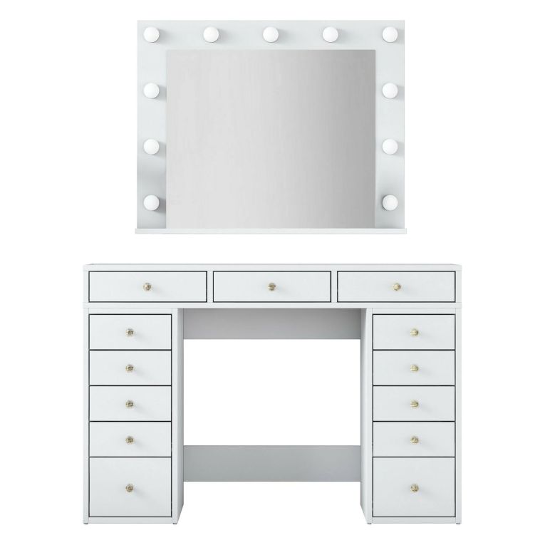 Consolle 120x44x81h cm bianco - Vicoli