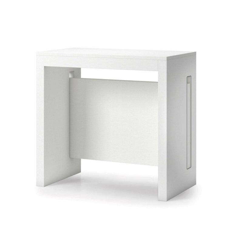 Consolle allungabile moderna 4-8 posti bianco - Akam