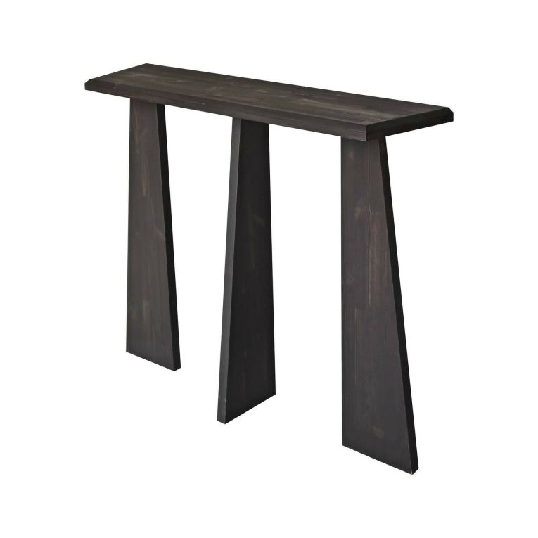 Consolle Arcturus, Tavolo allungabile multiuso, Consolle ingresso, Ripiano con allunghe, 100x28h83 cm, Antracite