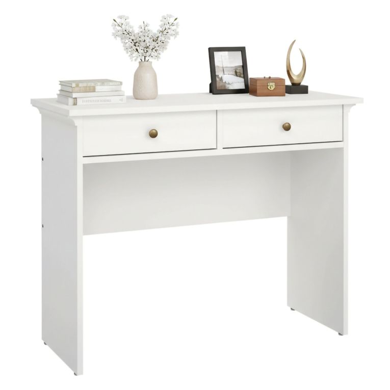 Consolle classica 102x41x80h cm bianco - Barile
