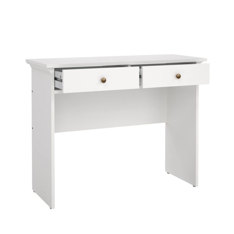 Consolle classica 102x41x80h cm bianco - Barile
