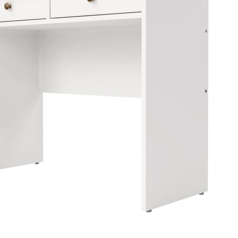 Consolle classica 102x41x80h cm bianco - Barile