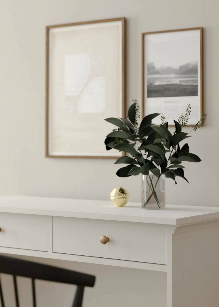 Consolle classica 102x41x80h cm bianco - Barile