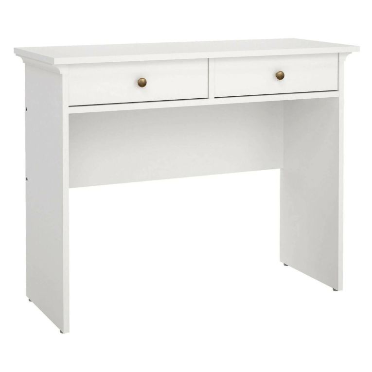 Consolle classica 102x41x80h cm bianco - Barile