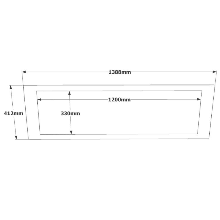 Consolle con specchio 139x43x83h cm quercia - Alleghe