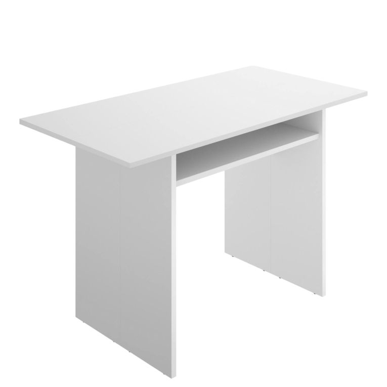 Consolle estensibile minimal 4-6 posti bianco - Adella