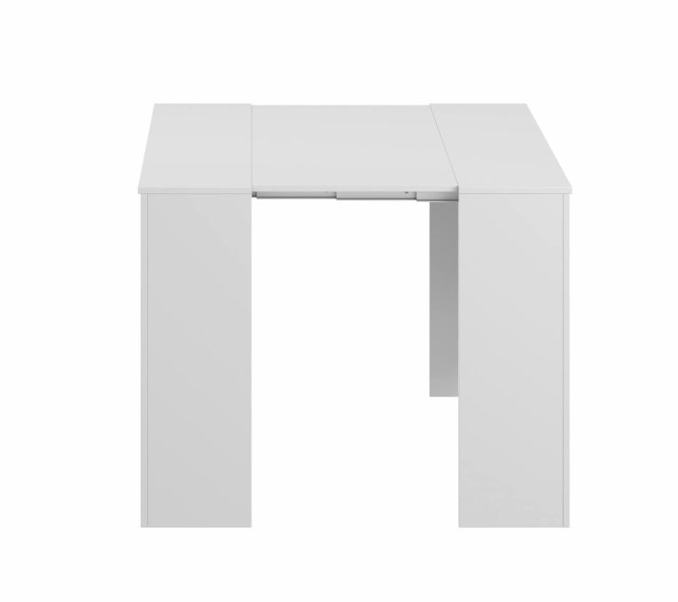 Consolle estensibile sala da pranzo 4-10 posti bianco lucido - Abicitren