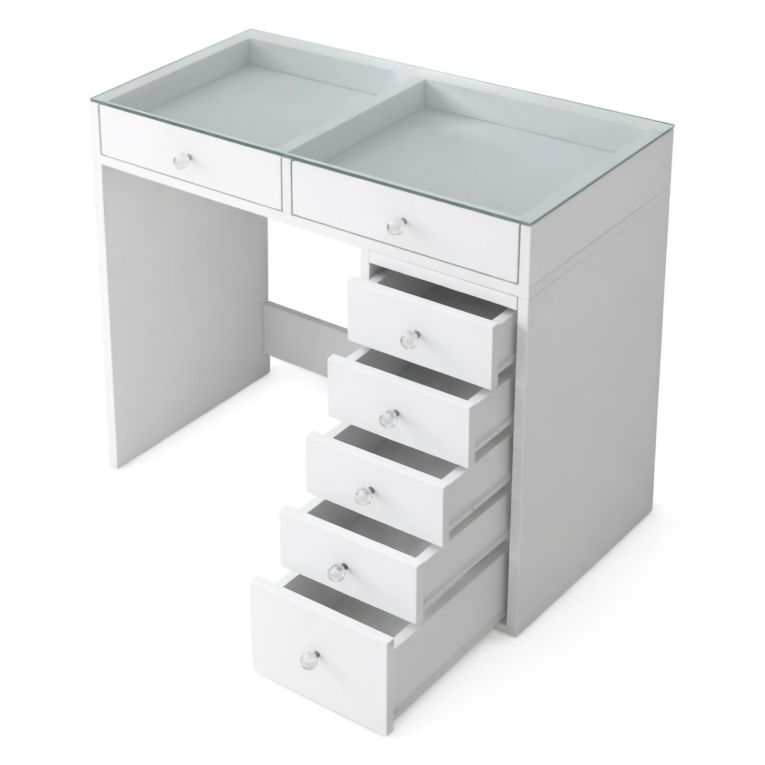 Consolle salvaspazio 90x44x79h cm bianco - Sulmona