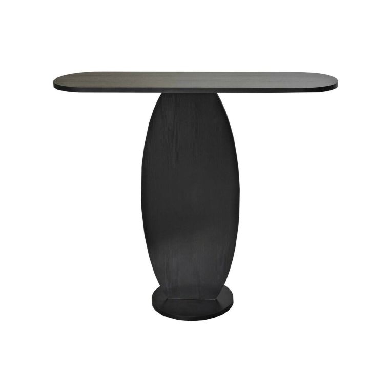 Consolle Toliman, Tavolo allungabile multiuso, Consolle ingresso, Ripiano con allunghe, 100x30h81 cm, Antracite