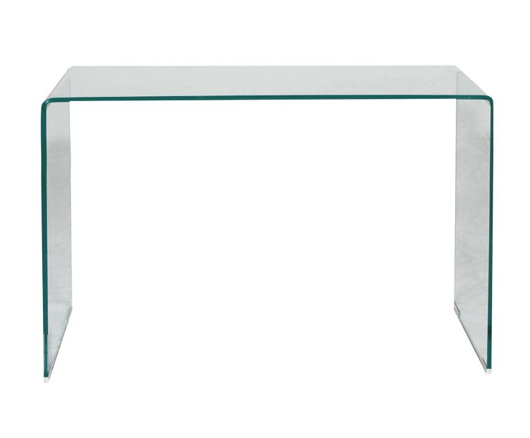 Consolle Trasparente Ripiani 100x33x75h cm, Vani - Cavedine