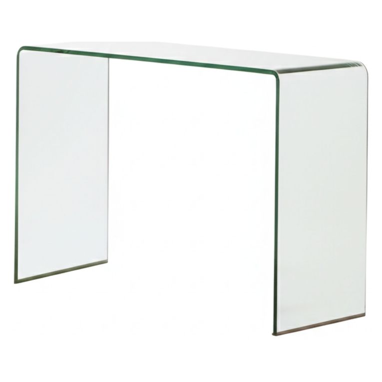 Consolle Trasparente Ripiani 100x33x75h cm, Vani - Cavedine