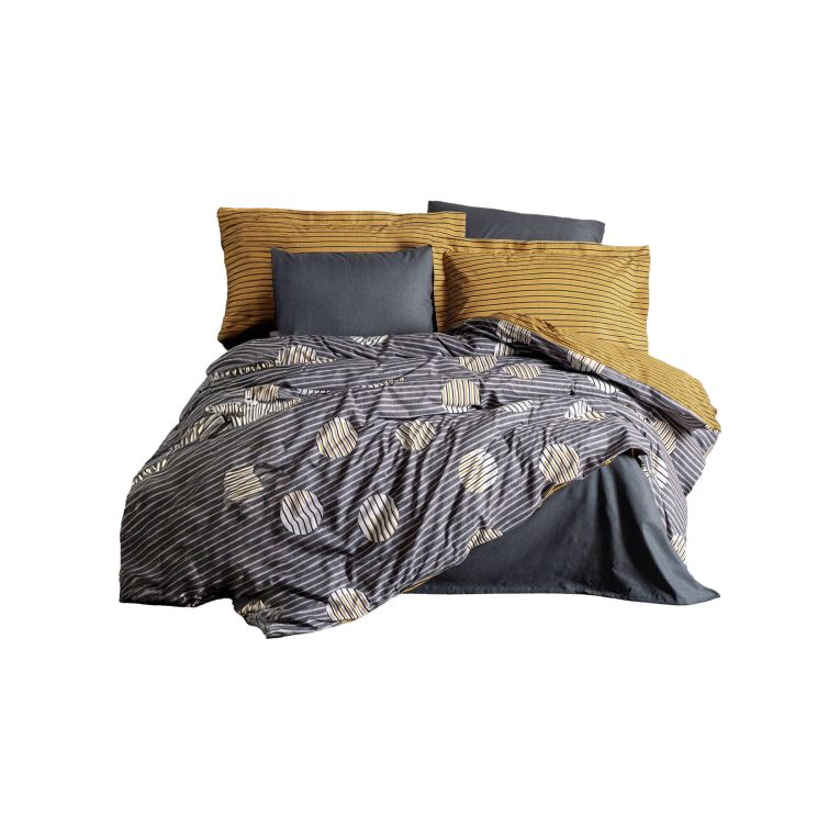 Copripiumino matrimoniale Bolingbrook, 240x220 cm, Misura copricuscini: 60x60 cm
