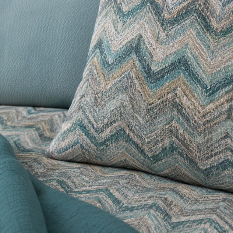 Copripiumino Singolo blu Verde Acqua Federa Inclusa Percalle 170 Fili in Cotone Pettinato e Mercerizzato 200x160 cm, - Ropasila Luxury