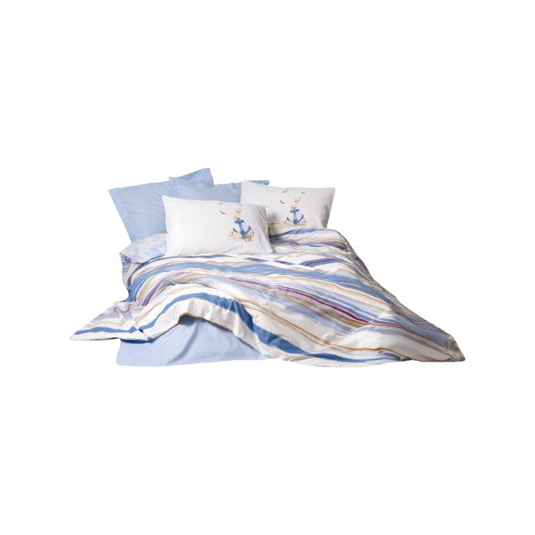 Copripiumino singolo Helena, 220x155 cm, Blu