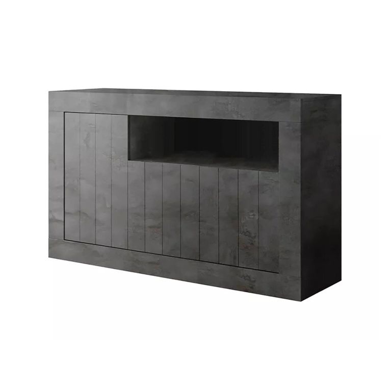 Credenza ardesia 138x42x86h cm 3 ante - Dolphin