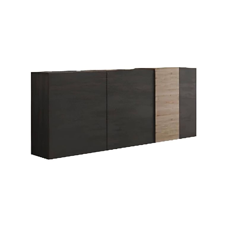 Credenza ardesia e noce 181x44x86h cm 3 ante - Jerry