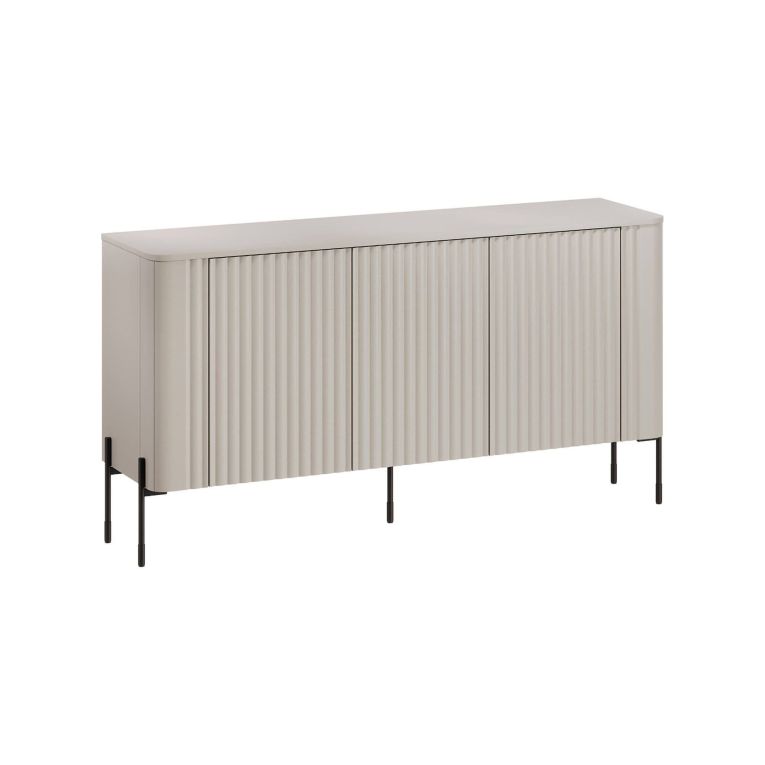 Credenza beige 150x39x80h cm 3 ante - Susegana