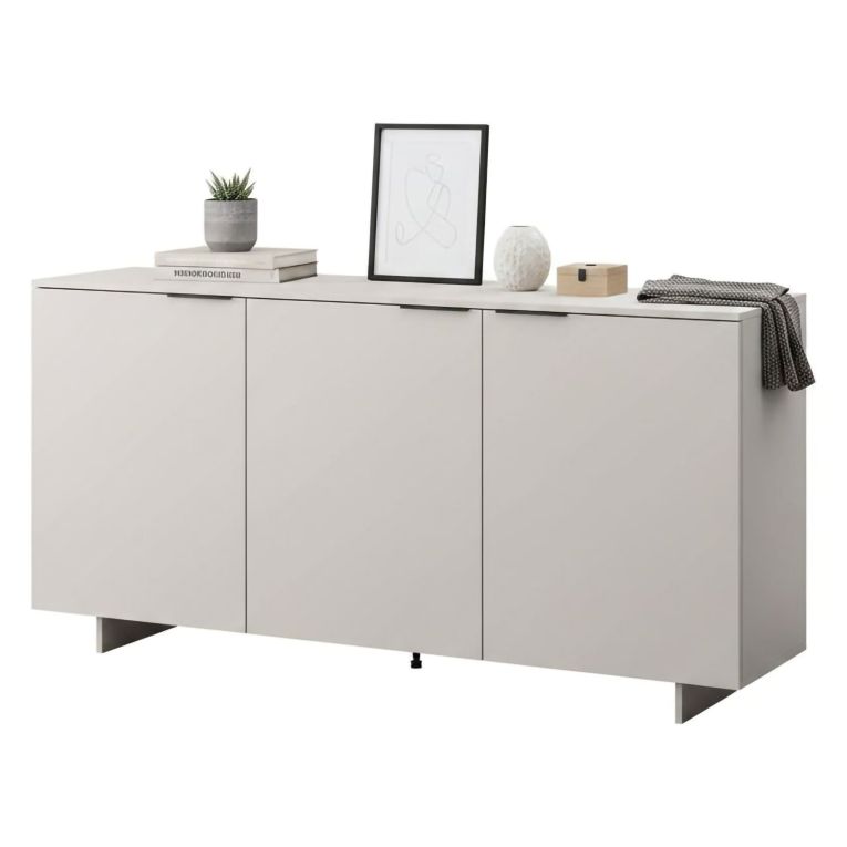 Credenza beige 180x41x90h cm 3 ante - Neto