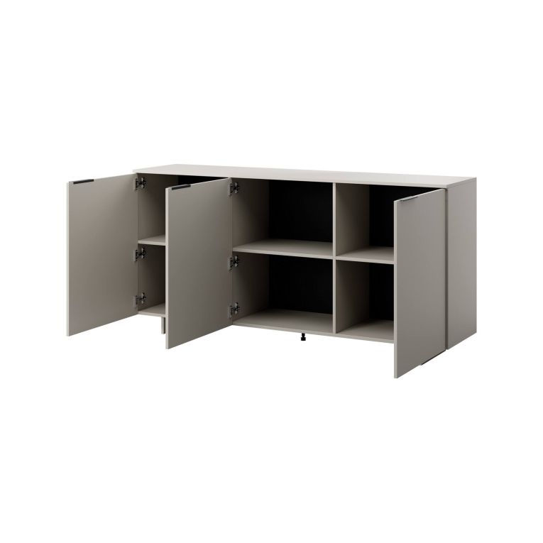 Credenza beige 180x41x90h cm 3 ante - Neto