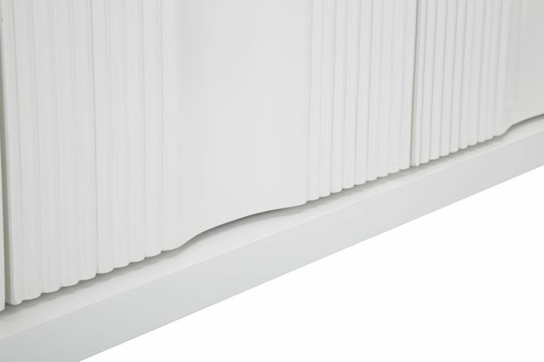 Credenza bianca 120x40x84h cm 3 ante - Lewis