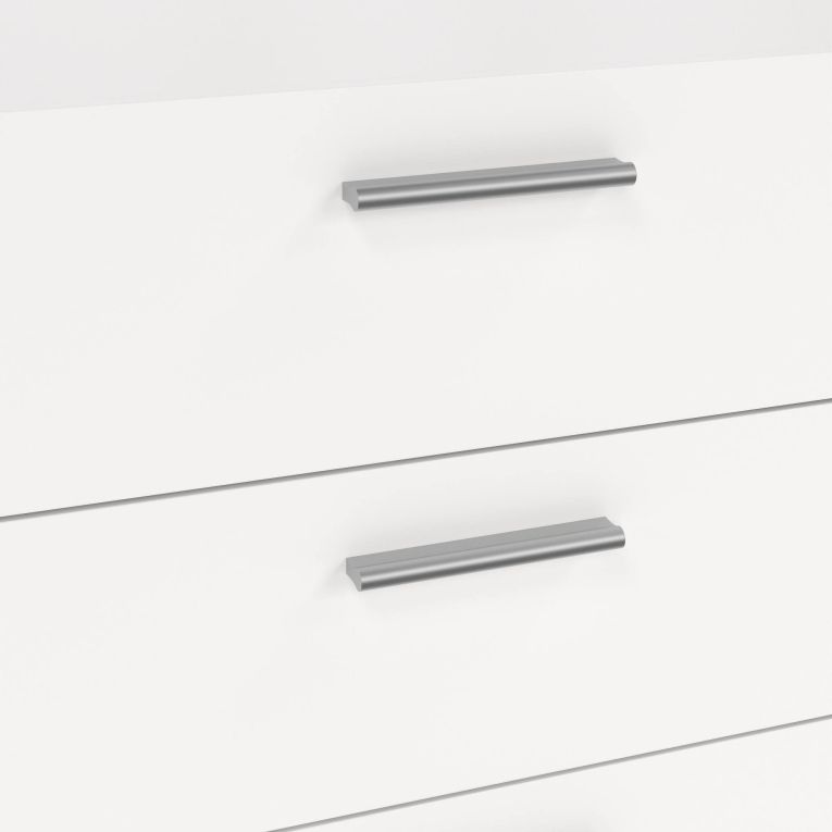 Credenza bianca 140x40x81h cm 8 cassetti - Phethai