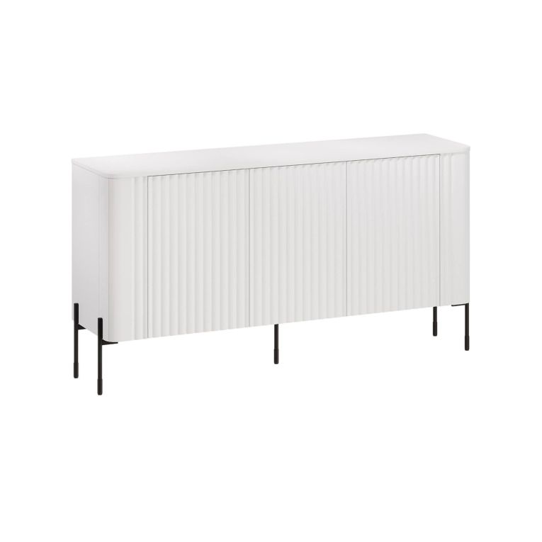 Credenza bianca 150x39x80h cm 3 ante - Susegana