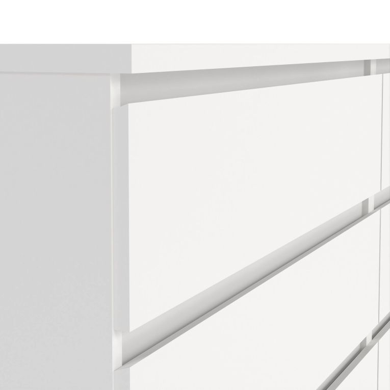 Credenza bianca 153x50x70h cm 6 cassetti - Abacadabra