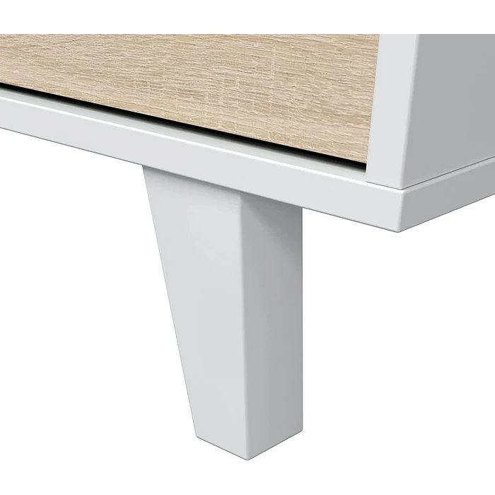 Credenza bianca 154x41x75h cm 3 ante - Acrolorum